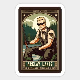 Albert Wesker Ultimate Fishing Guide Sticker